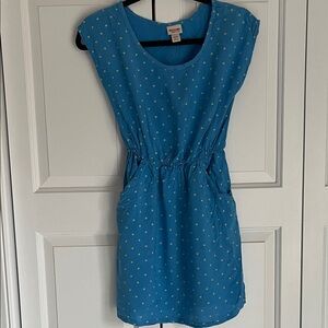 Blue Polka Dot Dress